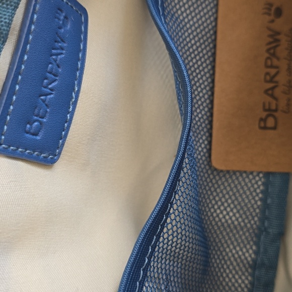 NWT BearPaw Fanny Pack Crossbody Waist Belt Bag Blue - Picture 6 of 13